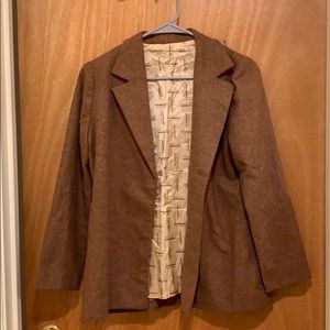 Vintage yves saint laurent wool blazer